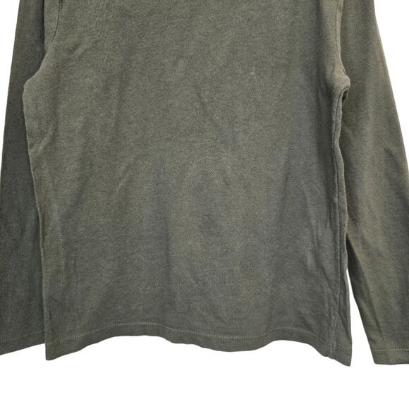 Old Navy Boys S (6-7) Notorious Biggie Graphic Crewneck Long Sleeve Shirt Olive - Picture 7 of 11